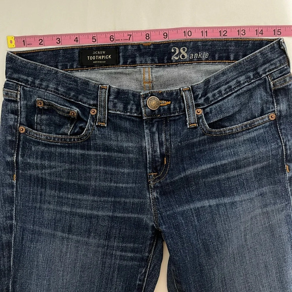 J Crew toothpick jean size 28 - Picture 5 of 9
